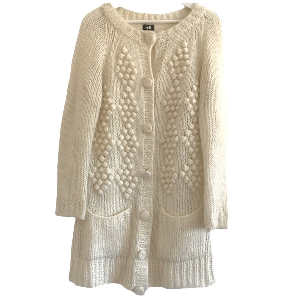 Hand Knitted Chunky Cardigan